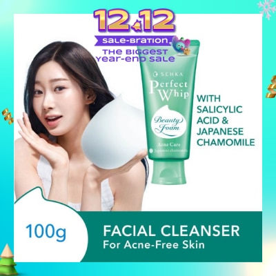 SENKA Perfect Whip Acne-Care Beauty Foam Facial Cleanser 100g