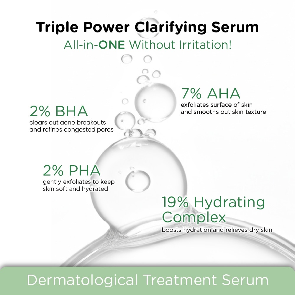 Sebumclar Triple Power Clarifying Serum (Exfoliate And Reduce Acne With Salicylic) 30ml