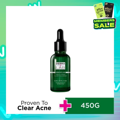 DERMA LAB Sebumclar Triple Power Clarifying Serum (Exfoliate And Reduce Acne With Salicylic) 30ml
