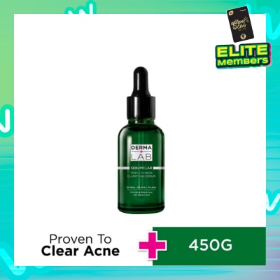 DERMA LAB Sebumclar Triple Power Clarifying Serum (Exfoliate And Reduce Acne With Salicylic) 30ml