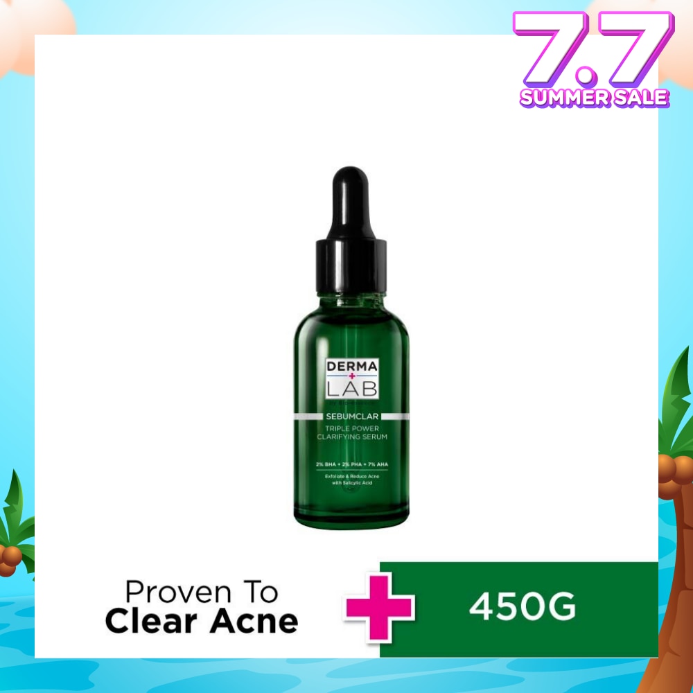 Sebumclar Triple Power Clarifying Serum (Exfoliate And Reduce Acne With Salicylic) 30ml