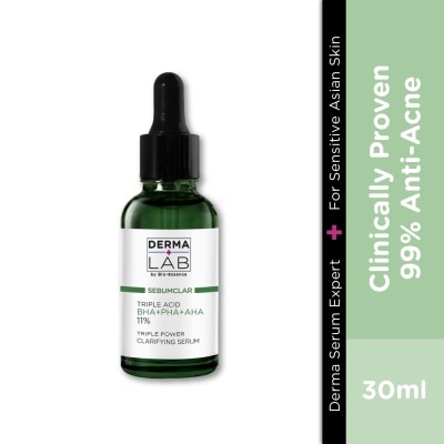 DERMA LAB - Sebumclar Triple Power Clarifying Serum (Exfoliate And Reduce Acne With Salicylic) 30ml