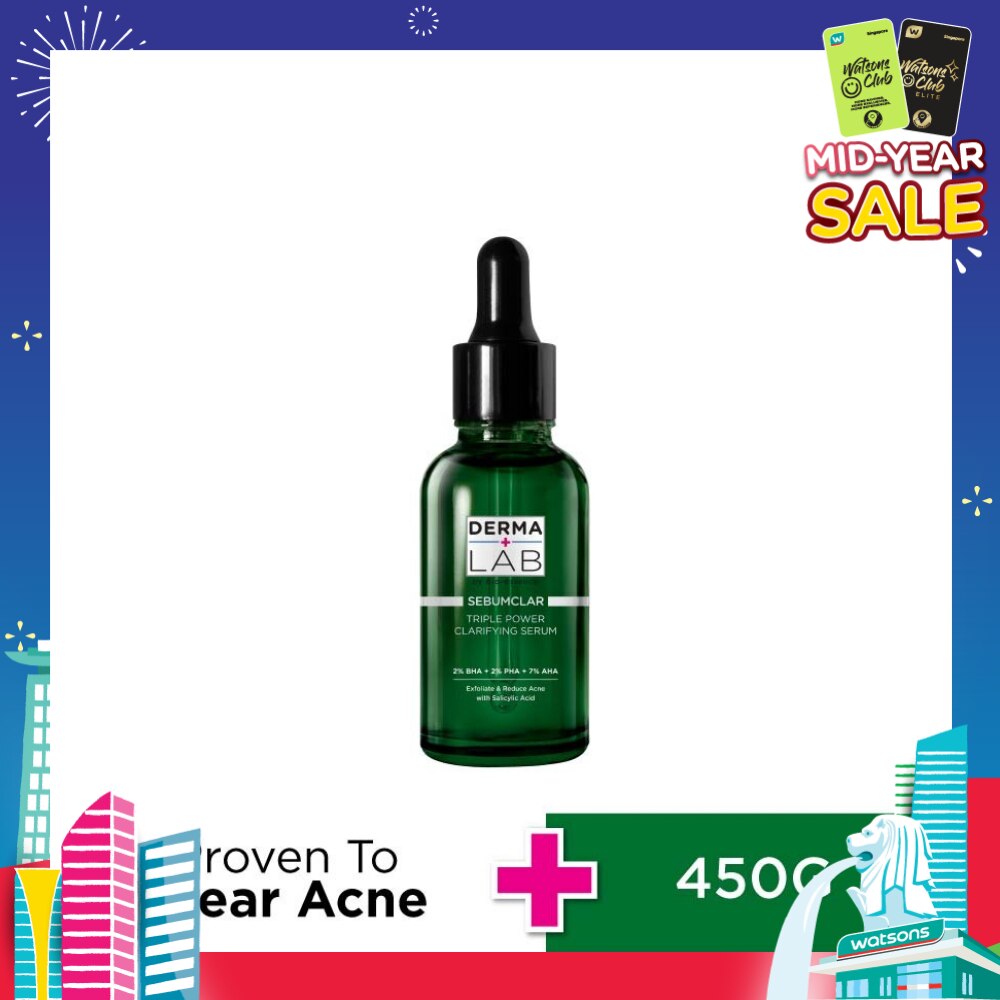 Sebumclar Triple Power Clarifying Serum (Exfoliate And Reduce Acne With Salicylic) 30ml
