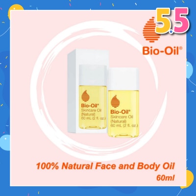 BIO-OIL Skincare Oil Natural (Suitable for All Skin Type) 60ml