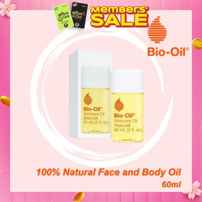 BIO-OIL Skincare Oil Natural (Suitable for All Skin Type) 60ml