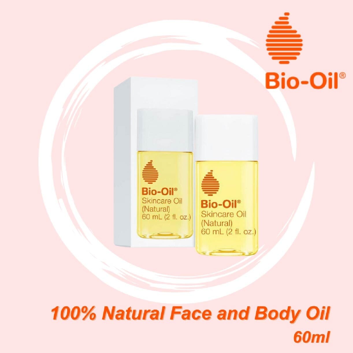 Skincare Oil Natural (Suitable for All Skin Type) 60ml