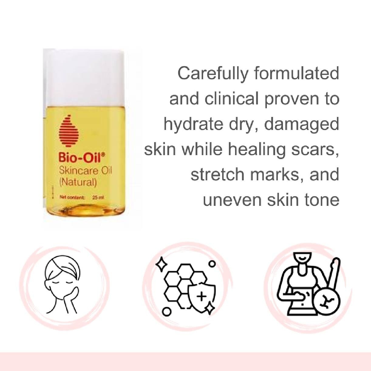 Skincare Oil Natural (Suitable for All Skin Type) 60ml