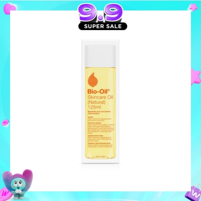 BIO-OIL - Skincare Oil (Natural) Hydrate Dry, Damaged Skin While Healing Scars, Stretch Marks 125ml image