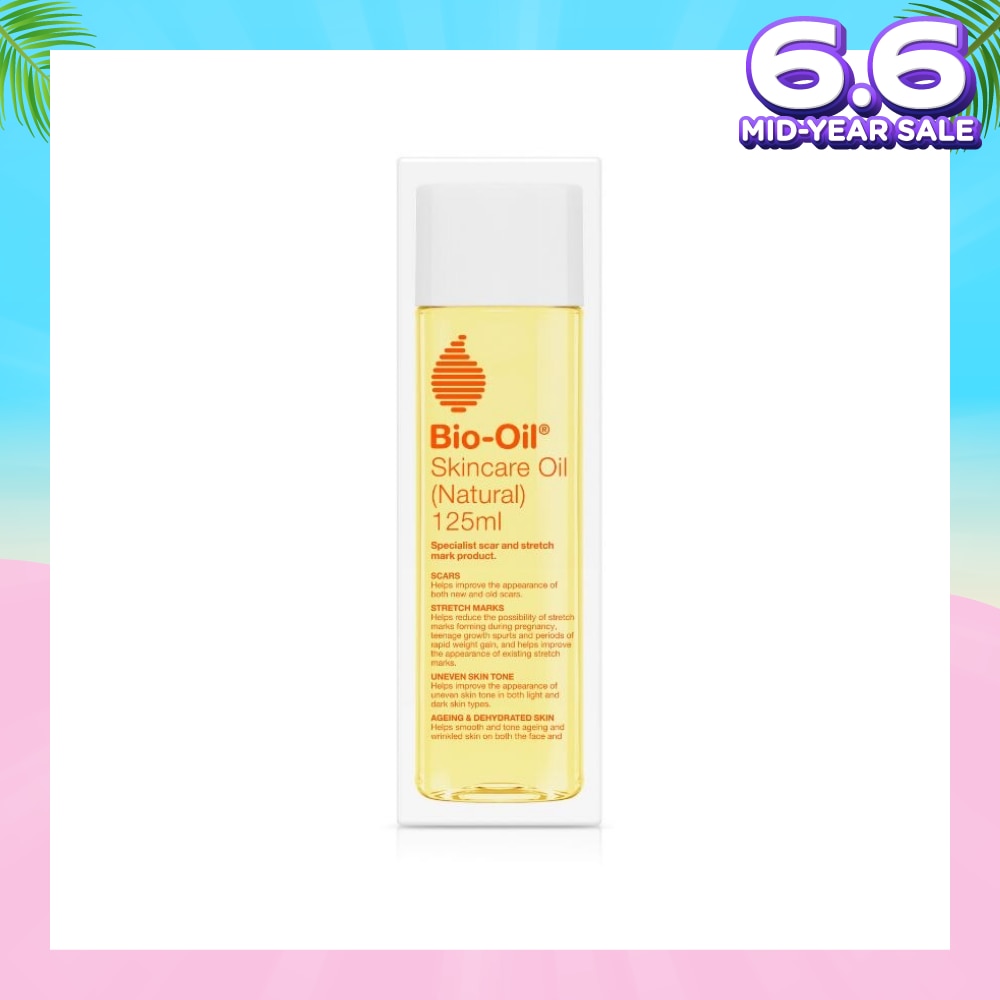 Skincare Oil (Natural) Hydrate Dry, Damaged Skin While Healing Scars, Stretch Marks 125ml