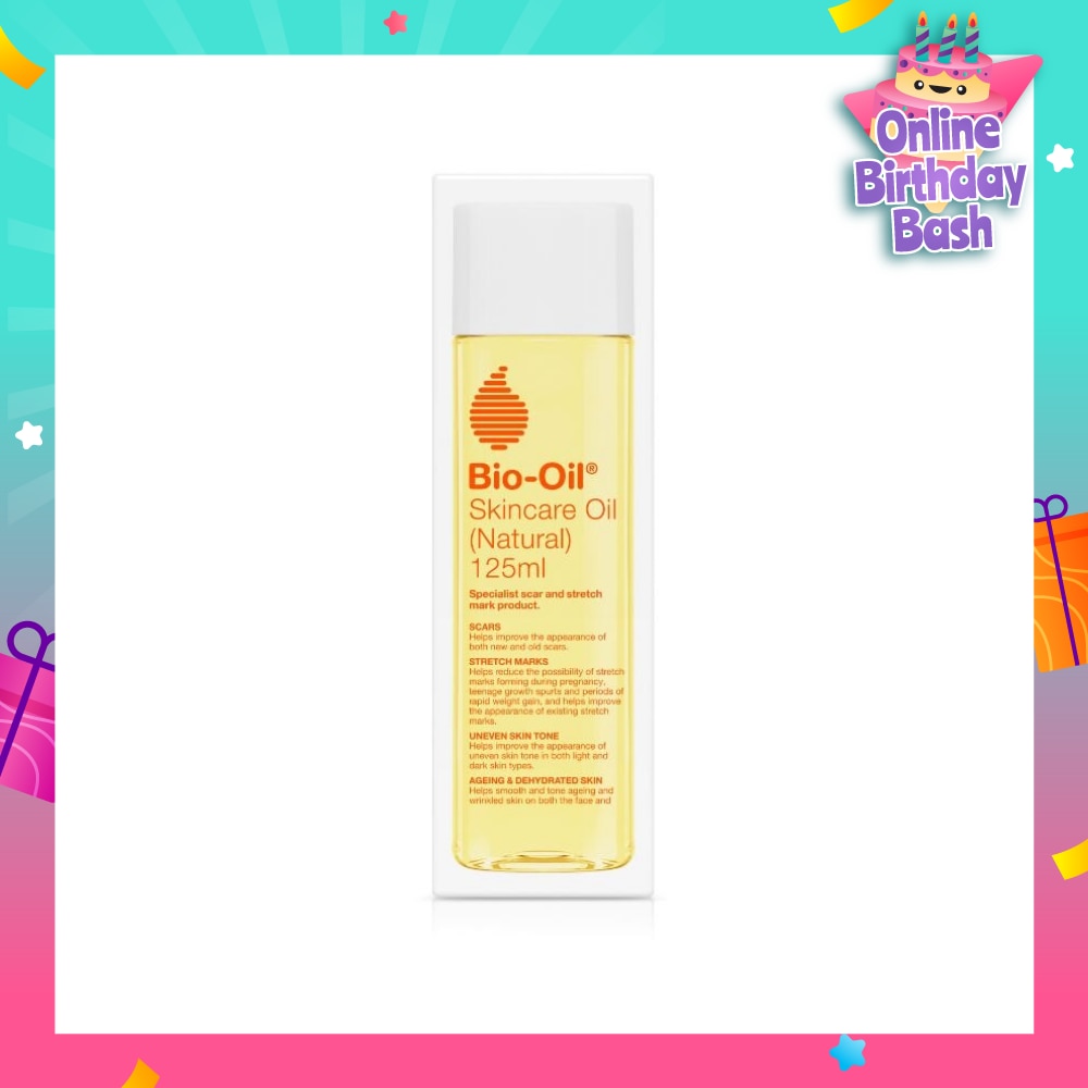 Skincare Oil (Natural) Hydrate Dry, Damaged Skin While Healing Scars, Stretch Marks 125ml
