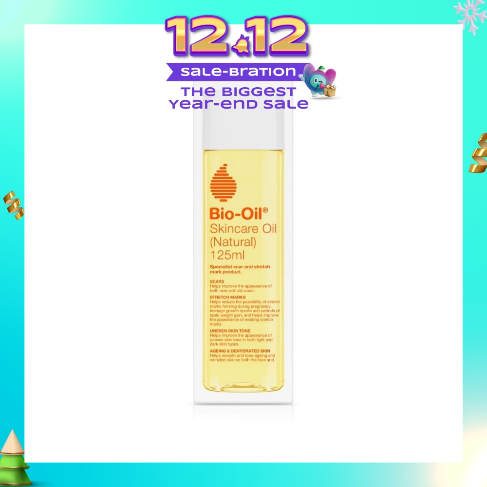 Skincare Oil (Natural) Hydrate Dry, Damaged Skin While Healing Scars, Stretch Marks 125ml