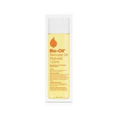 BIO-OIL Skincare Oil (Natural) Hydrate Dry, Damaged Skin While Healing Scars, Stretch Marks 125ml