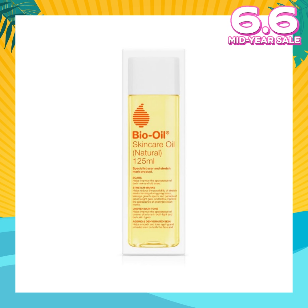 Skincare Oil (Natural) Hydrate Dry, Damaged Skin While Healing Scars, Stretch Marks 125ml