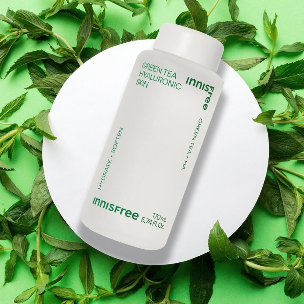 [XMAS GIFT] Green Tea Hyaluronic Acid Skin (A Mild Toner Keeps Your Skin Hydrated And Calm Irritated Skin) 170ml