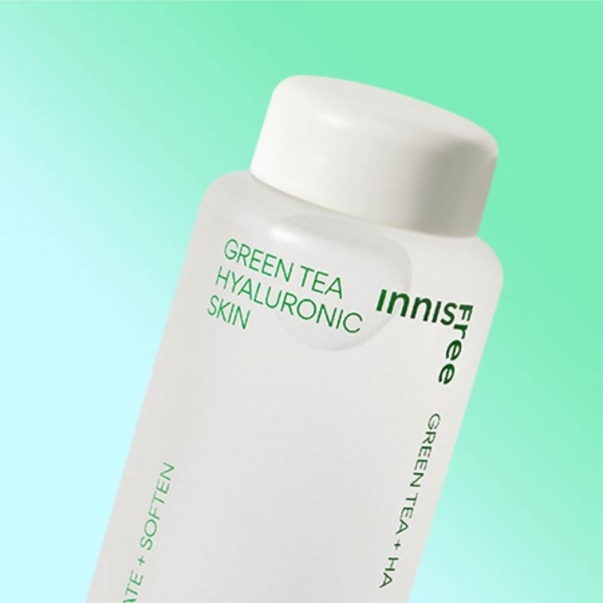 [XMAS GIFT] Green Tea Hyaluronic Acid Skin (A Mild Toner Keeps Your Skin Hydrated And Calm Irritated Skin) 170ml