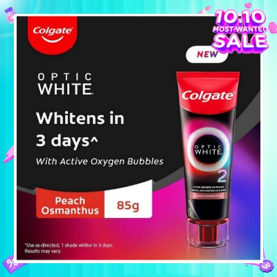 COLGATE Optic White O2 Peach Osmanthus 85g