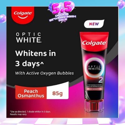 COLGATE - Optic White O2 Peach Osmanthus 85g