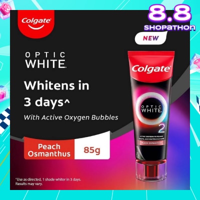 COLGATE Optic White O2 Peach Osmanthus 85g
