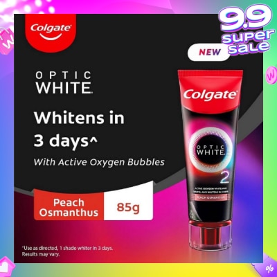 COLGATE Optic White O2 Peach Osmanthus 85g