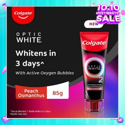 COLGATE Optic White O2 Peach Osmanthus 85g