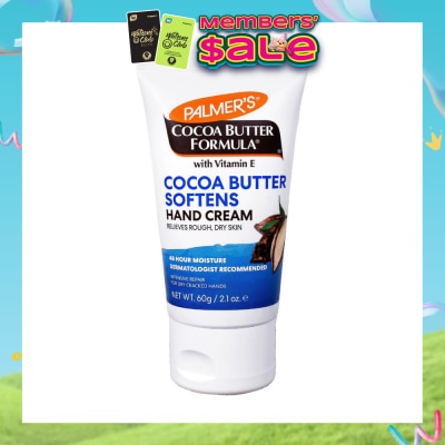 PALMER'S - COCOA BUTTER VITAMIN E HAND CREAM 60G