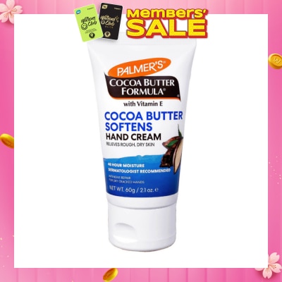 PALMER'S COCOA BUTTER VITAMIN E HAND CREAM 60G
