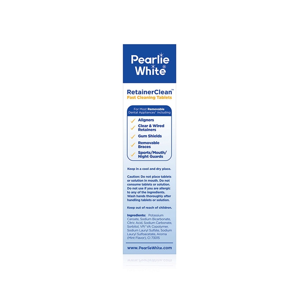Retainerclean Fast Cleaning Tablets (Used Daily To Thoroughly Cleanse Dental Appliances) 36s