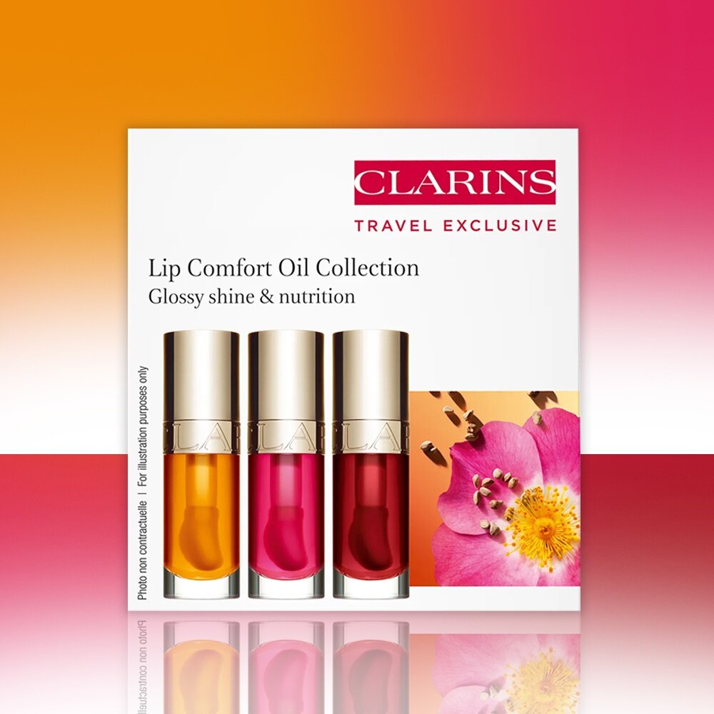 CLARINS Lip Comfort Oil Trio Packset 7ml x 3s | Gifts, Travel