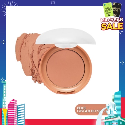 CANMAKE Marshmallow Finish Powder (Fresh Looking 03 Plumeria Wreath) 1s