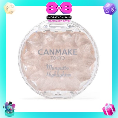 CANMAKE - Munyutto Highlighter (01 Moonlight Gem) 1s
