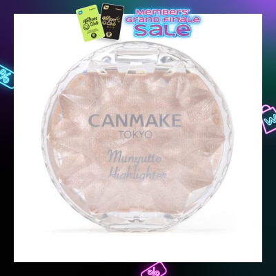 CANMAKE Munyutto Highlighter (01 Moonlight Gem) 1s