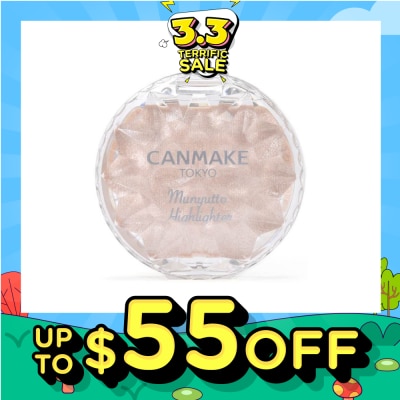 CANMAKE Munyutto Highlighter (01 Moonlight Gem) 1s