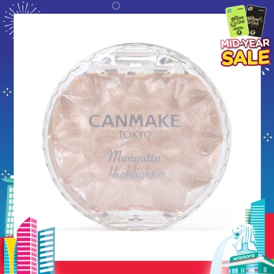 CANMAKE Munyutto Highlighter (01 Moonlight Gem) 1s