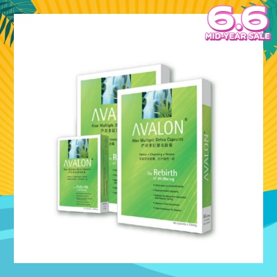 AVALON™ ALOE DETOX MULTIPLE CAP 60'S