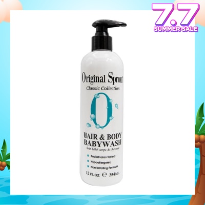 ORIGINAL SPROUT Hair & Body Babywash 12fl oz /354ml