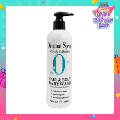 ORIGINAL SPROUT Hair & Body Babywash 12fl oz /354ml