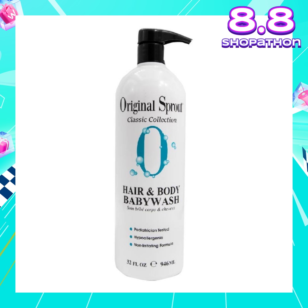 Hair & Body Babywash 32fl oz/946ml