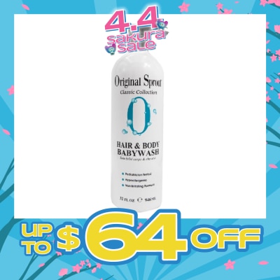 ORIGINAL SPROUT - Hair & Body Babywash 32fl oz/946ml