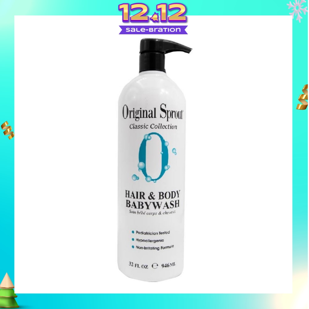 Hair & Body Babywash 32fl oz/946ml
