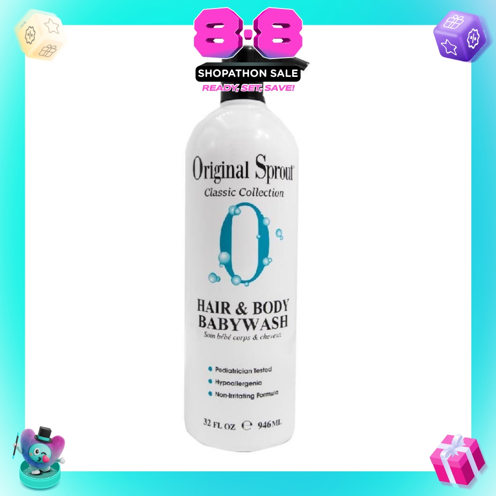 Hair & Body Babywash 32fl oz/946ml