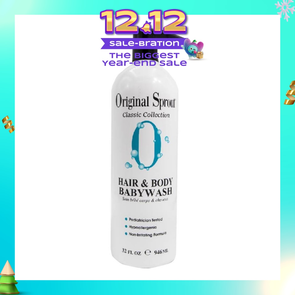 Hair & Body Babywash 32fl oz/946ml