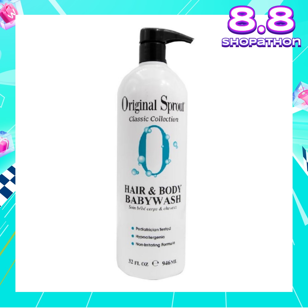 Hair & Body Babywash 32fl oz/946ml