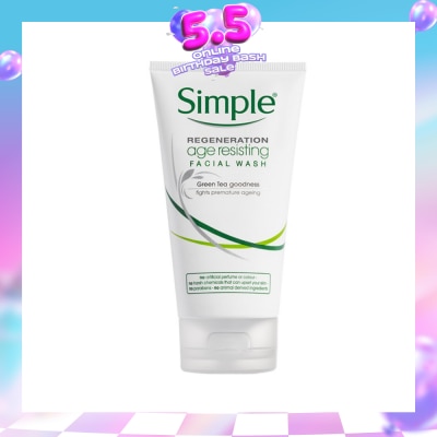 SIMPLE - Regeneration Age Resisting Facial Wash 150ml