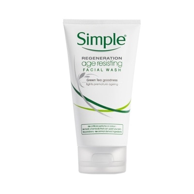 SIMPLE Regeneration Age Resisting Facial Wash 150ml