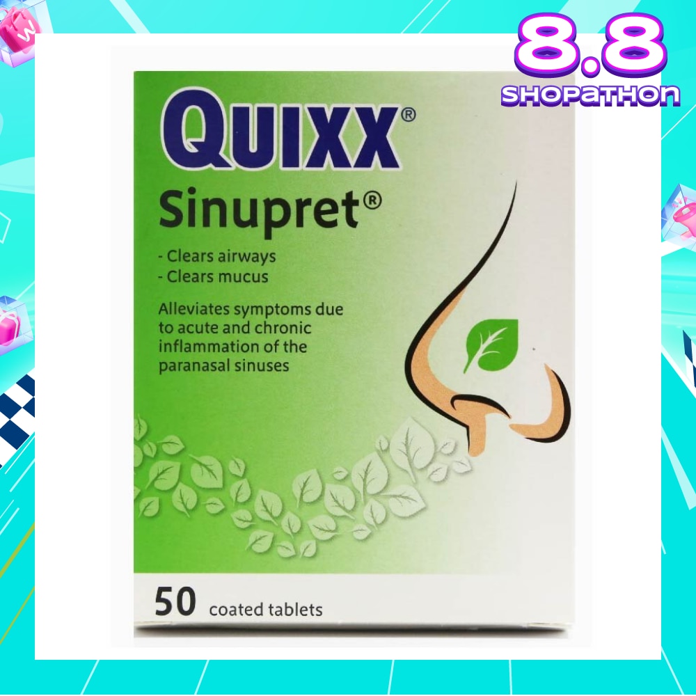 Sinupret Coated Tablet 50s