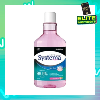 SYSTEMA Gum Care Mouthwash Sakura Mint (Prevent Gum Problem Provide Long Lasting Protection) 750ml