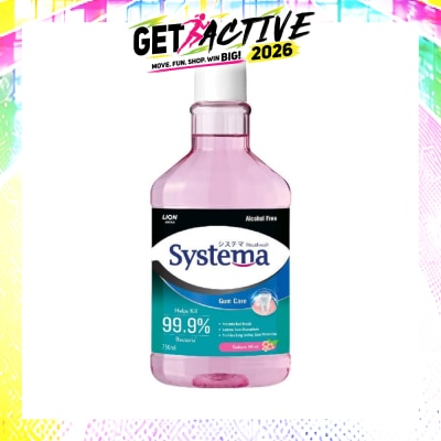 SYSTEMA - Gum Care Mouthwash Sakura Mint (Prevent Gum Problem Provide Long Lasting Protection) 750ml image
