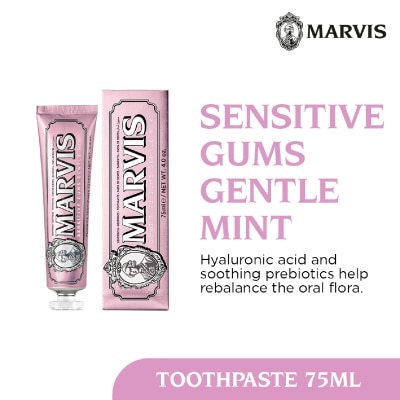 MARVIS Sensitive Gums Gentle Mint Toothpaste 75ml image