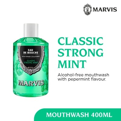 MARVIS Classic Strong Mint Mouthwash 400ml image
