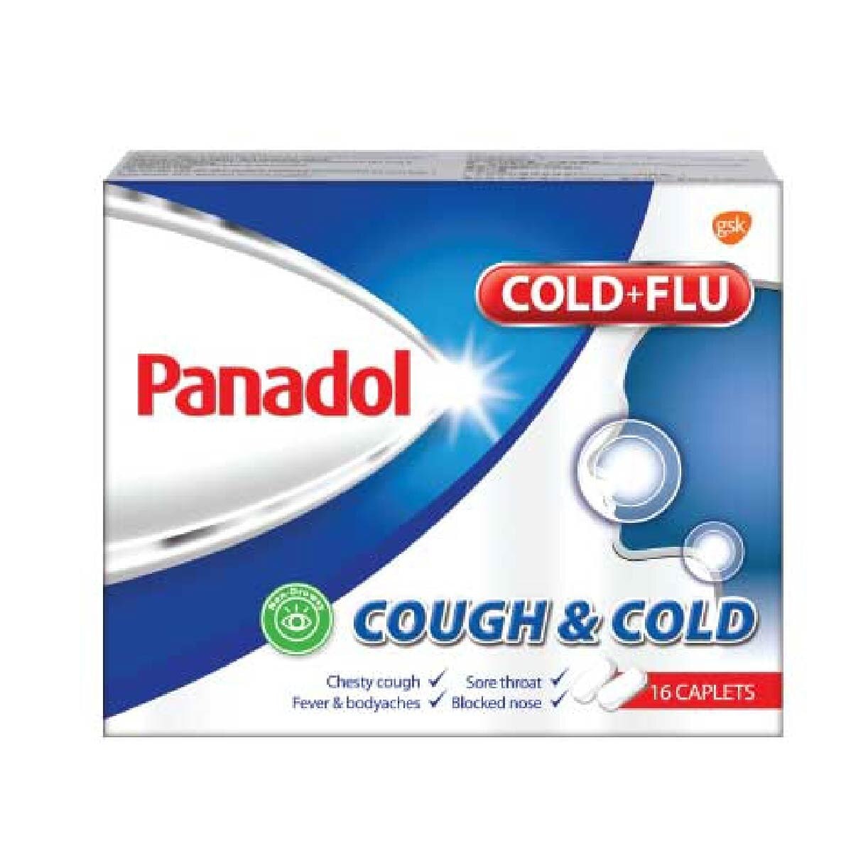 Panadol Cough & Cold Caplets 16s